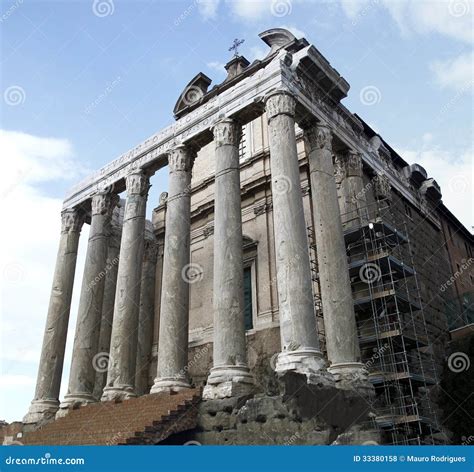 Palatino Ruins in Rome, Italy Stock Photo - Image of archeology ...