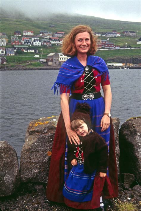 Faroese Woman and Girl in Native Dress 1 - a photo on Flickriver