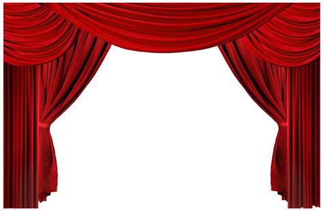 Red Curtain Clip Art - ClipArt Best