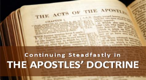 Our Blog - The Apostles' Doctrine | LightHouse Discipleship Center