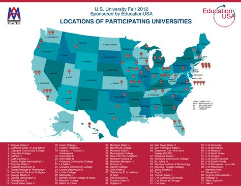 Top Universities In Usa Map – Topographic Map of Usa with States