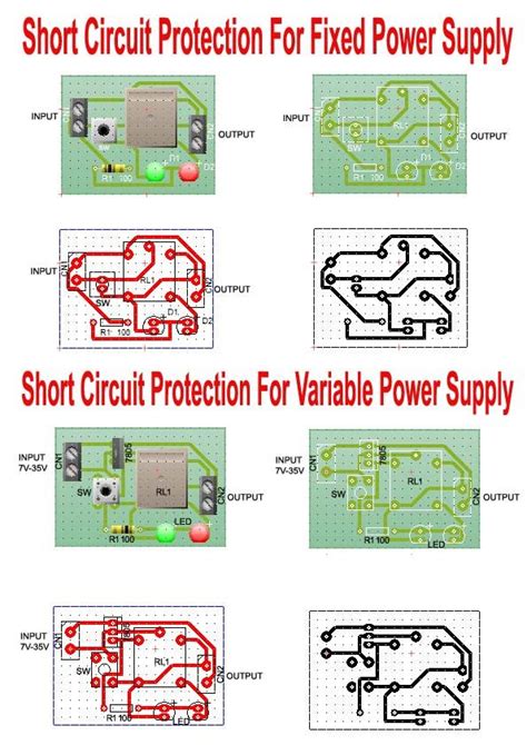 Simple Short Circuit Protection Circuit Diagram | Circuit diagram ...