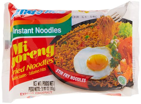 Buy Indomie Mi Goreng Instant Stir Fry Noodles, Halal Certified ...