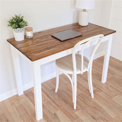 Simple & Easy DIY Wood Desk for $45 - Angela Marie Made