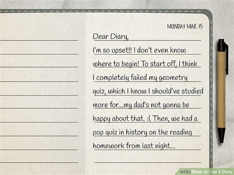 13 Ways to Use a Diary - wikiHow