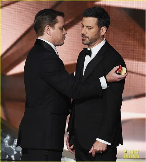 Matt Damon Mocks Jimmy Kimmel's Emmys 2016 Loss (Video): Photo 3764017 ...