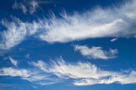 Bob's Photos: Clouds in a Blue Winter Sky