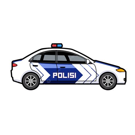 Mobil Polisi Indonesia Vektor, Polisi, Mobil, Lalu Lintas PNG dan ...