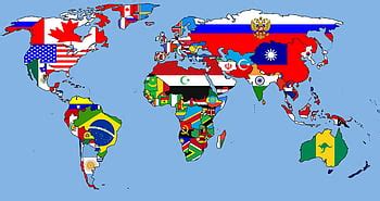 World Globe Map Asia Centric Best World Map Mural Detaillierte HD ...