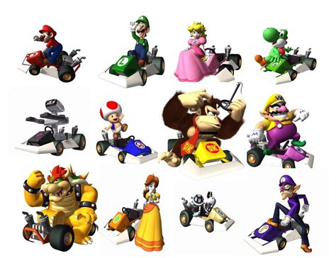 Mario Kart DS characters | All the Characters in Mario Kart … | Flickr