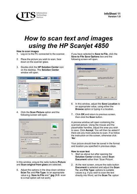 Download free pdf for HP Scanjet 4850 Scanner manual