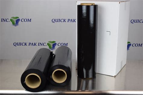 Why use Black Stretch Pallet Wrap? - Quick Pak, Inc.