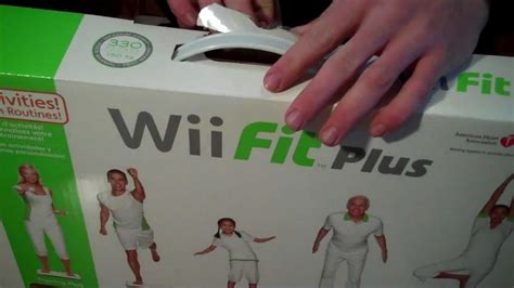 Wii Fit plus unboxing - YouTube