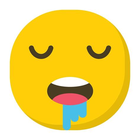 Drooling Emoji Concepts 4489225 Vector Art at Vecteezy