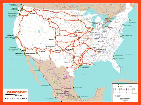 Map, Texas & Pacific Railway & Connections. / Texas And Pacific - Texas ...