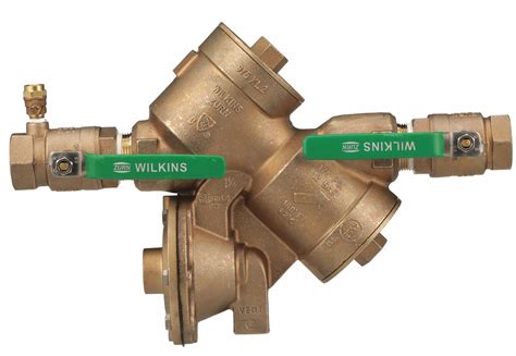 ZURN WILKINS Reduced Pressure Zone Backflow Preventer: Wilkins 975XL2 ...