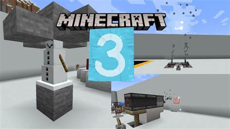 Snowball Machine, Cannon, and Farm | Minecraft