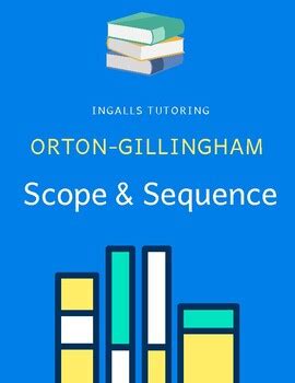 Orton-Gillingham Complete Scope & Sequence | TpT