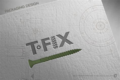 Screw packaging design by Creative Trade Mark on Behance