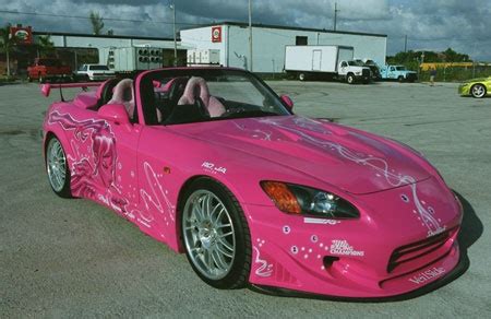 Honda S2000 in Pink from the Fast and Furious movie | Street racing ...