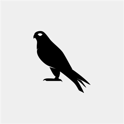 falcon vector silhouette 11542498 Vector Art at Vecteezy