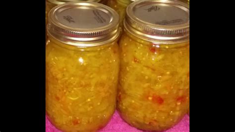 Canning Homemade Chow Chow Relish - YouTube