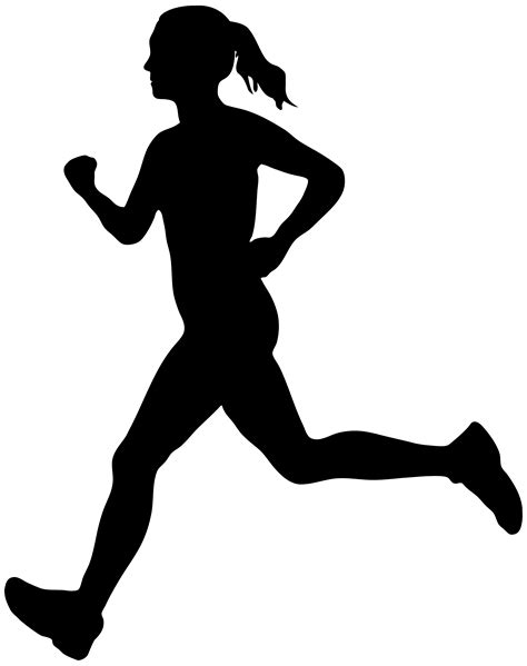 Running Silhouette PNG Photos | PNG All