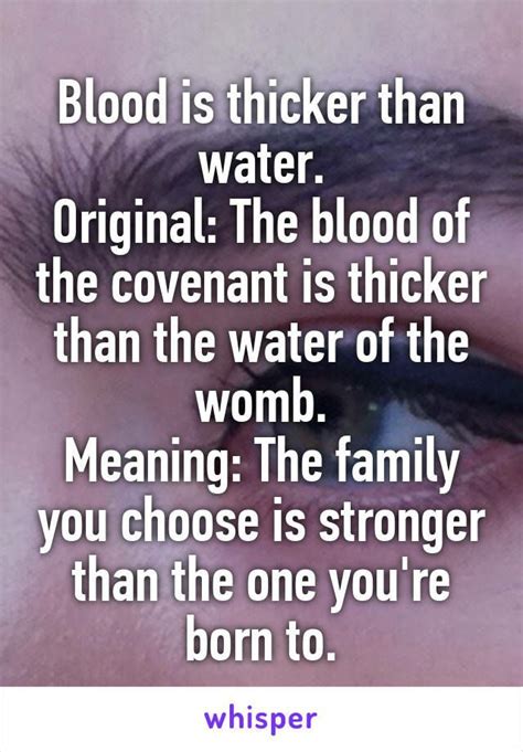 Blood Is Thicker Than Water Quotes - ShortQuotes.cc