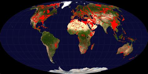 Global distribution of Karst Topography [2048x1025] : MapPorn