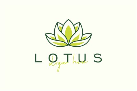 Elegant Minimalist Lotus Logo Vector Graphic by byemalkan · Creative ...