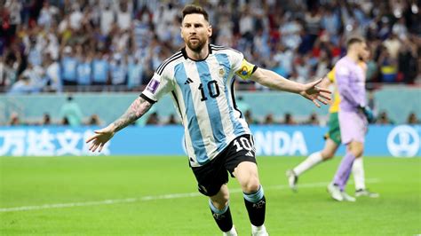 Lionel Messi Argentina 2022 World Cup Qatar Netherlands Quarter-final ...