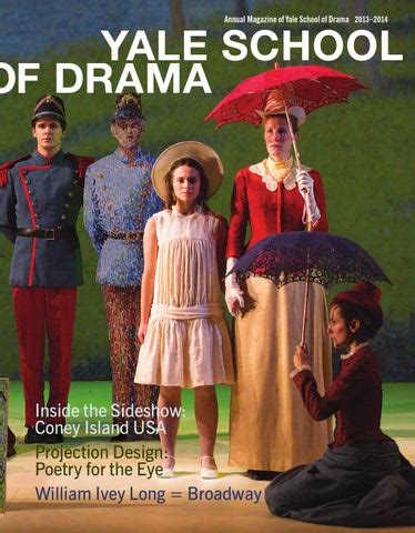 Yale School of Drama Annual Magazine - 2013 by David Geffen School of ...