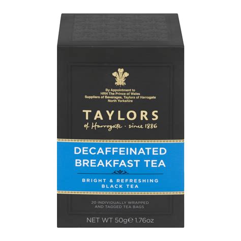 Taylors of Harrogate Decaffeinated Breakfast, 20 Teabags - Walmart.com