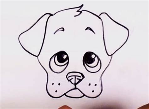 How to Draw a Puppy Face - Adorable Puppy Drawing Lesson Step by Step