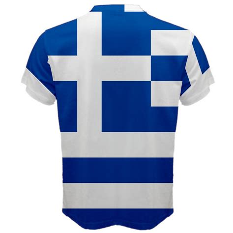 New Greece Greek Flag Sublimated Men's Sport Full Print - Etsy