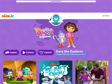 Nick Jr Website Dora The Explorer