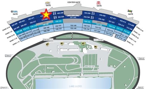 4 Images Daytona 500 Seating Chart 2019 And Review - Alqu Blog