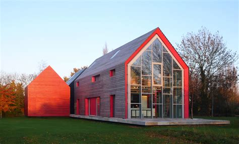 An Unconventional House with a Sliding Roof