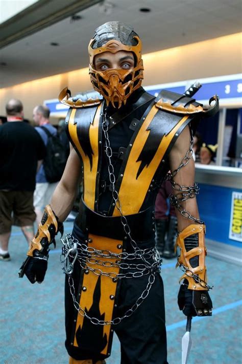 10 Mortal Kombat: Scorpion Cosplay Costume Designs - Creative Cosplay ...