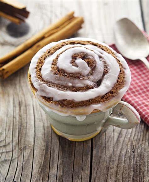 (PALEO) CINNAMON ROLL IN A MUG - Recipes Tip & Trick