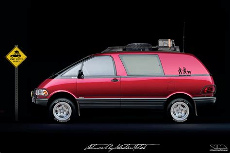 Toyota Previa All-Trac 4×4 | Wanderlust Van | VirtualModels