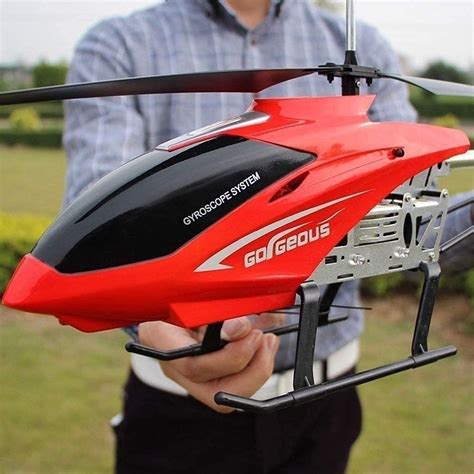 Buy Lotees 85CM Large RC Helicopter Remote Control Fall-Resistant ...