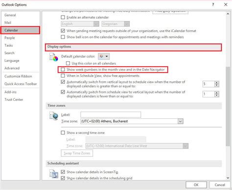 How to Add Outlook Week Numbers to your Calendar