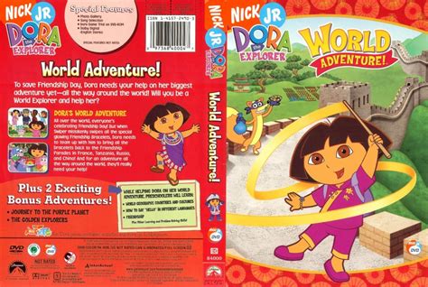 Dora the Explorer - World Adventure - TV DVD Scanned Covers - 7983Dora ...