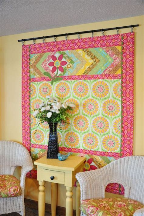 In the Mood for Spring | Quilted wall hangings, Quilt wall hangers ...