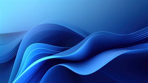 Dark Blue Wave Background