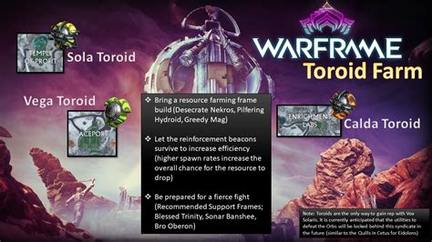 Toroid | WARFRAME Wiki | FANDOM powered by Wikia