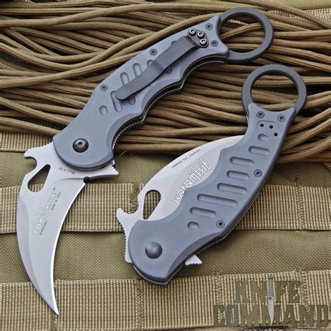 Fox Knives 478 Folding Karambit Knife Aluminum - Emerson Wave ...