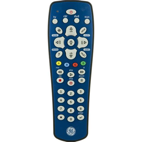 GE Universal Remote, 4-Device, Blue, 12403 - Walmart.com - Walmart.com