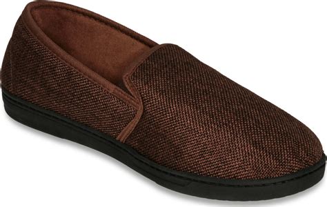 DeluxeComfort.com Deluxe Comfort Mens Memory Foam Slipper, Size 9-10 ...